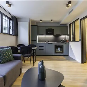  Appartement Hsh Parmentier-couronnes Ii Design 4p-1br